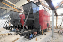 Котел КВм 0.93 с топкой ТШПМ